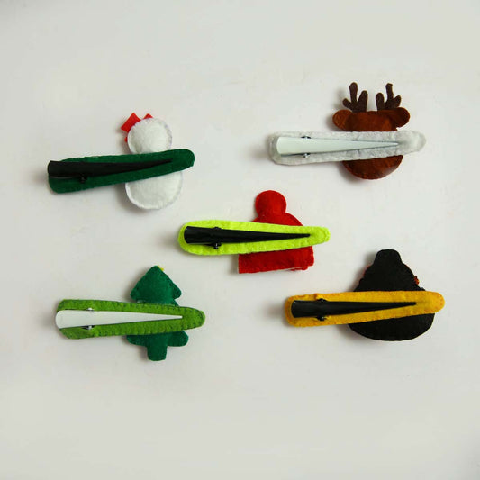 Christmas Collection Hair Clip Set