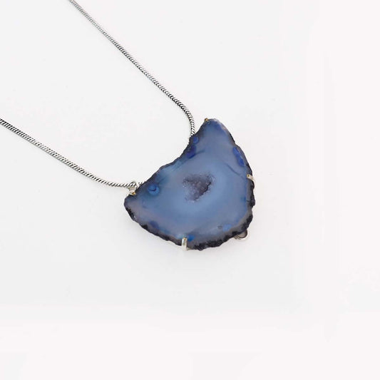 Midnight Agate Pendant