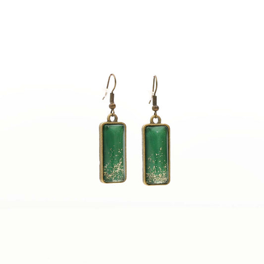 Emerald Specs Earrings