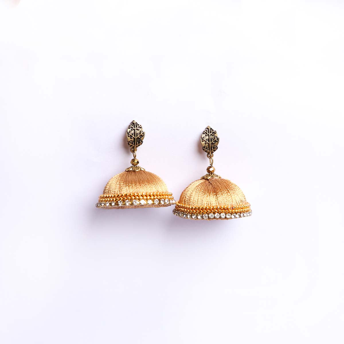 Bronze Jhumka Earrings