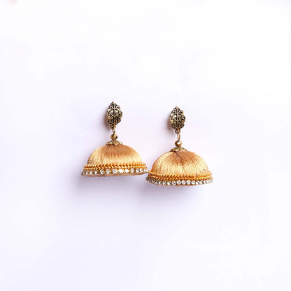 Bronze Jhumka Earrings