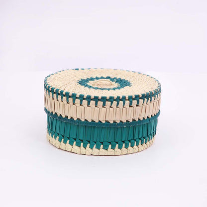 Turq Palmyra Storage Box