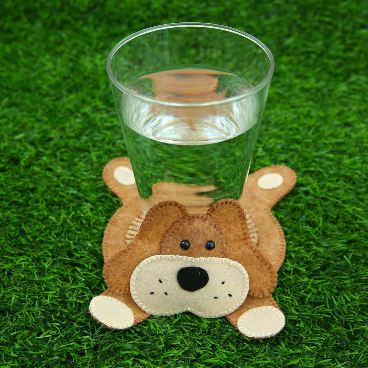 Fluffy Pooch Coaster