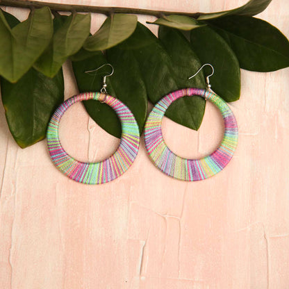 Palmy Hoop Earrings