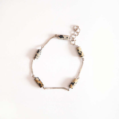 Dalmation Jasper Bracelet