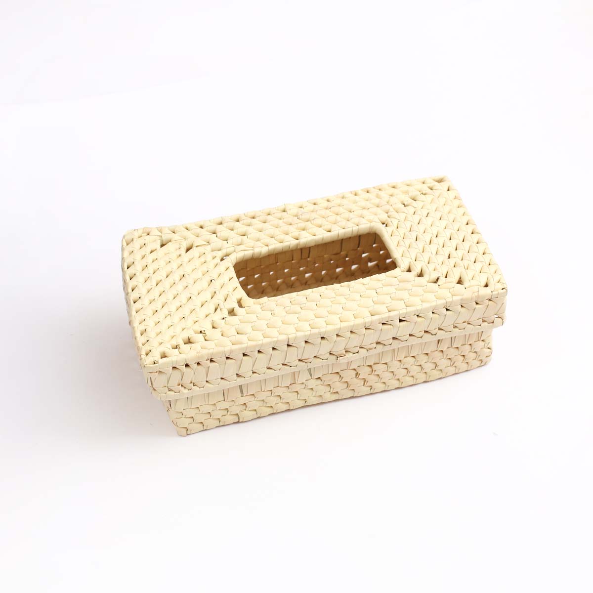 Ivory Palmyra Tissue Box Holder