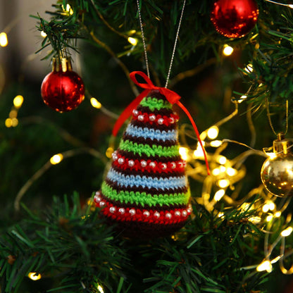 Gingerbread Amigurumi Crochet Ornament
