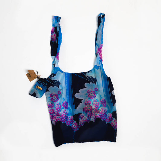 Electric Floral Saree Bag