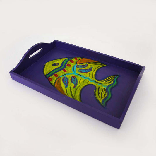 Fishy Wooden Tray