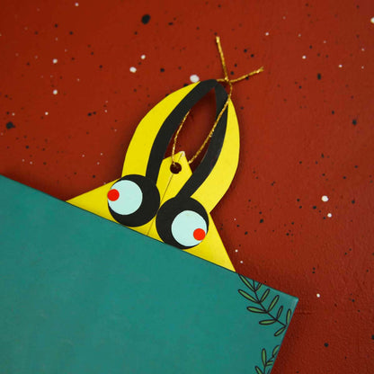 Chameleon Paper Bookmark