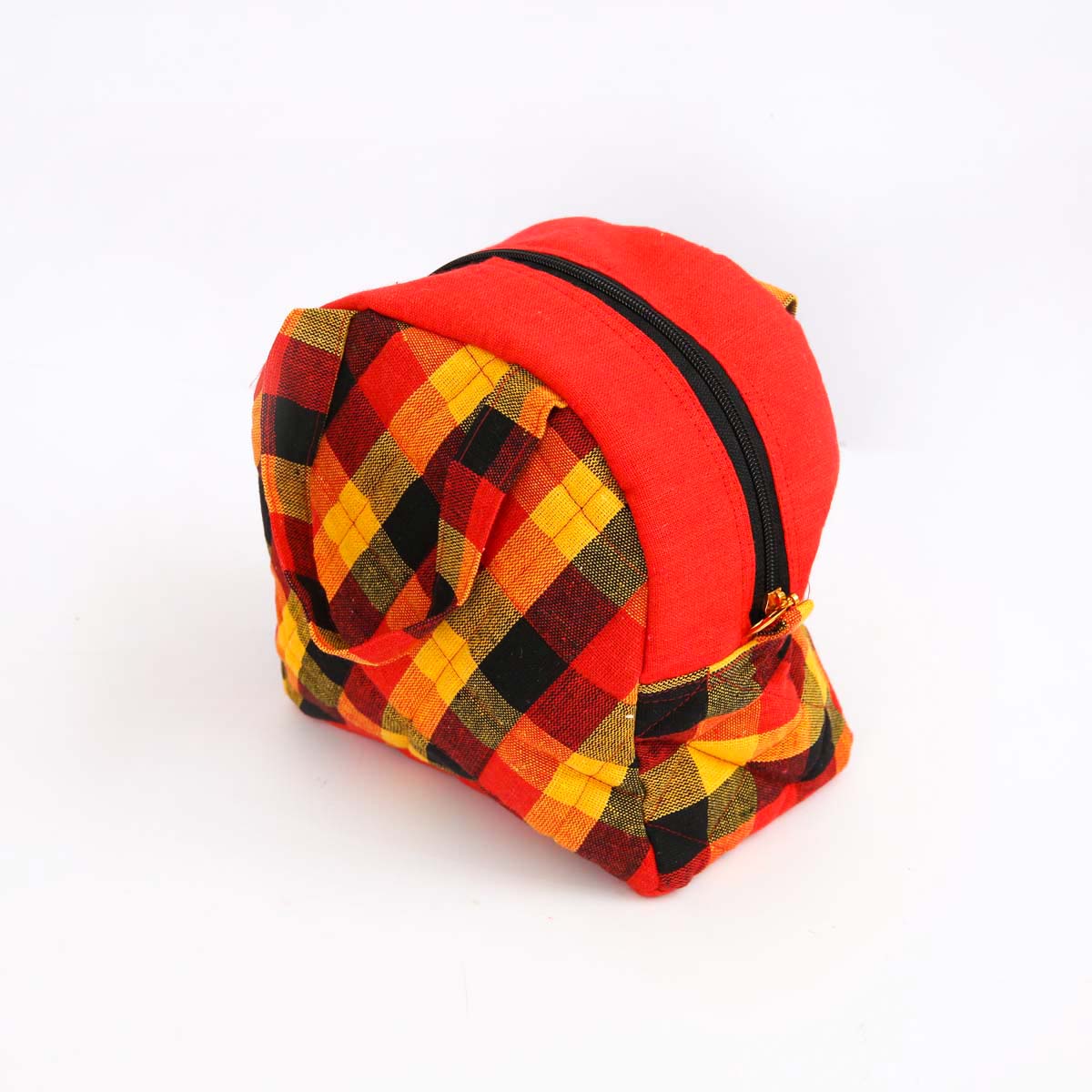 Red Loaf Handloom Lunch Bag