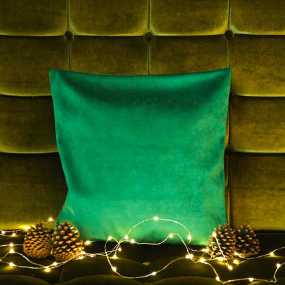 Grinch Velvet Christmas Cushion Cover