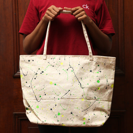 Splatter Paint Tote