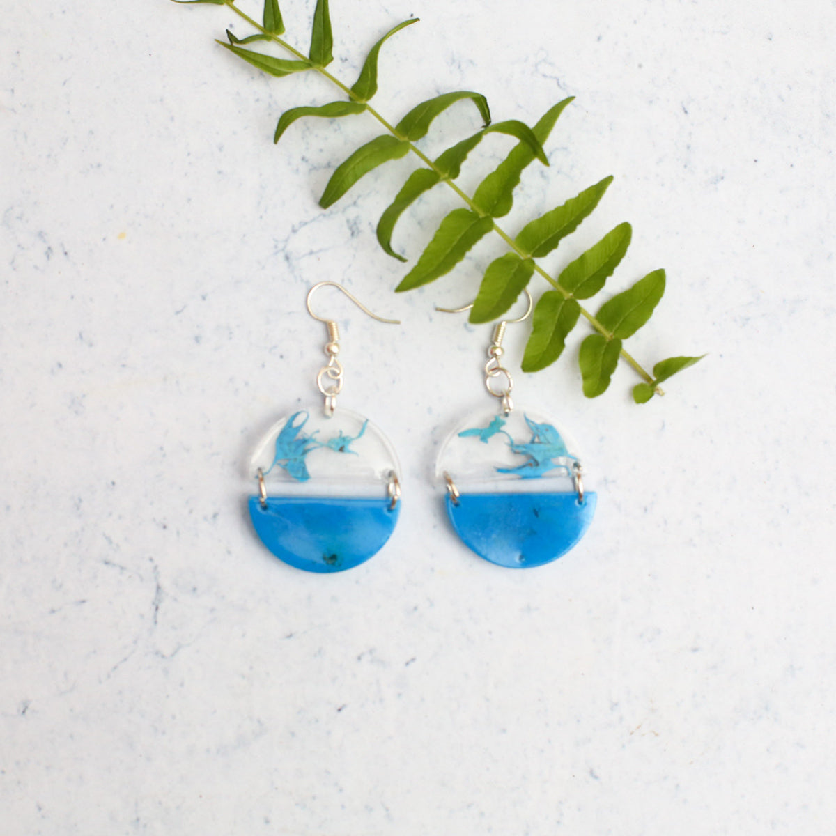Waters Resin Earrings