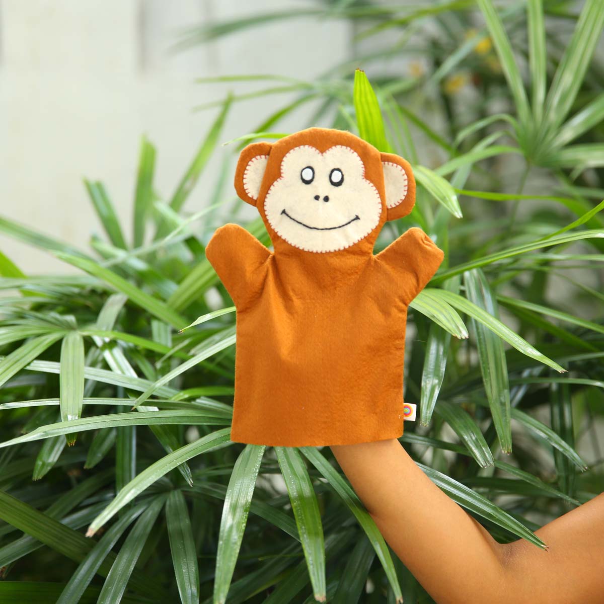 Cheeky Monkey Felt Hand Puppet