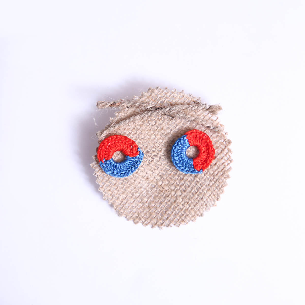 Two Tone Electric Earrings