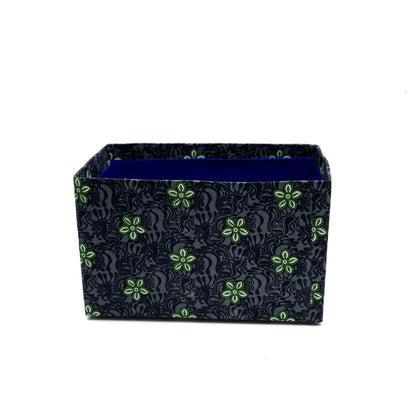 Blue Floral Storage Box