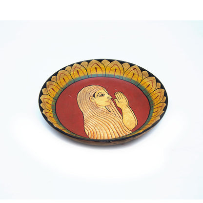 Prayer Wooden Plate