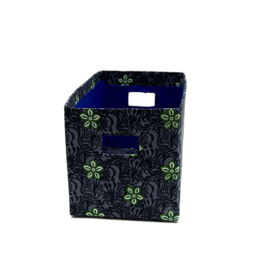 Blue Floral Storage Box