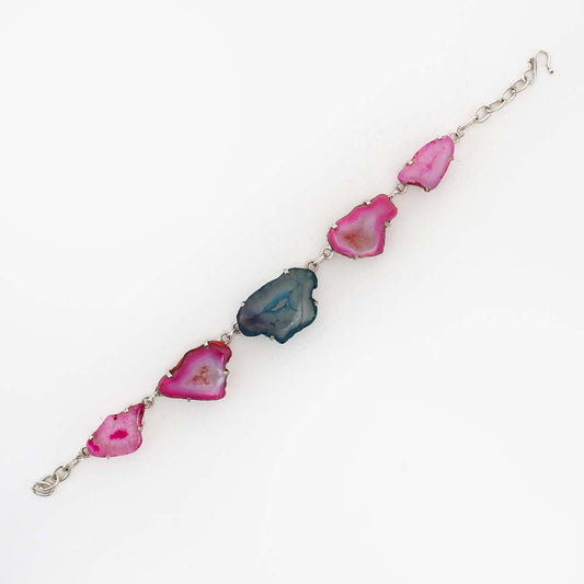 Cerise Agate Braclet