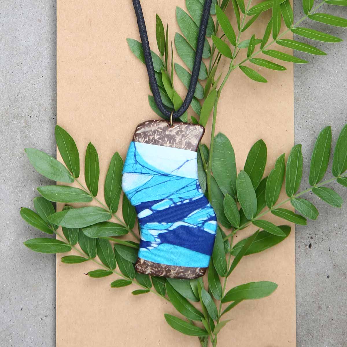 Pool Tile Necklace