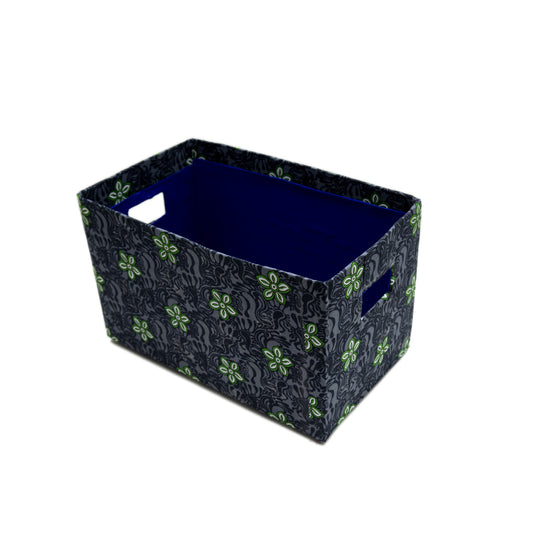 Blue Floral Storage Box