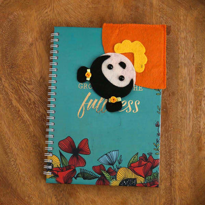 Little Girl Felt Bookmark