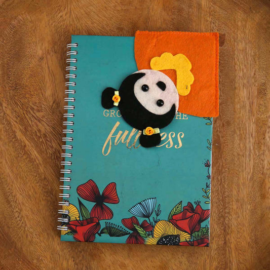 Little Girl Felt Bookmark