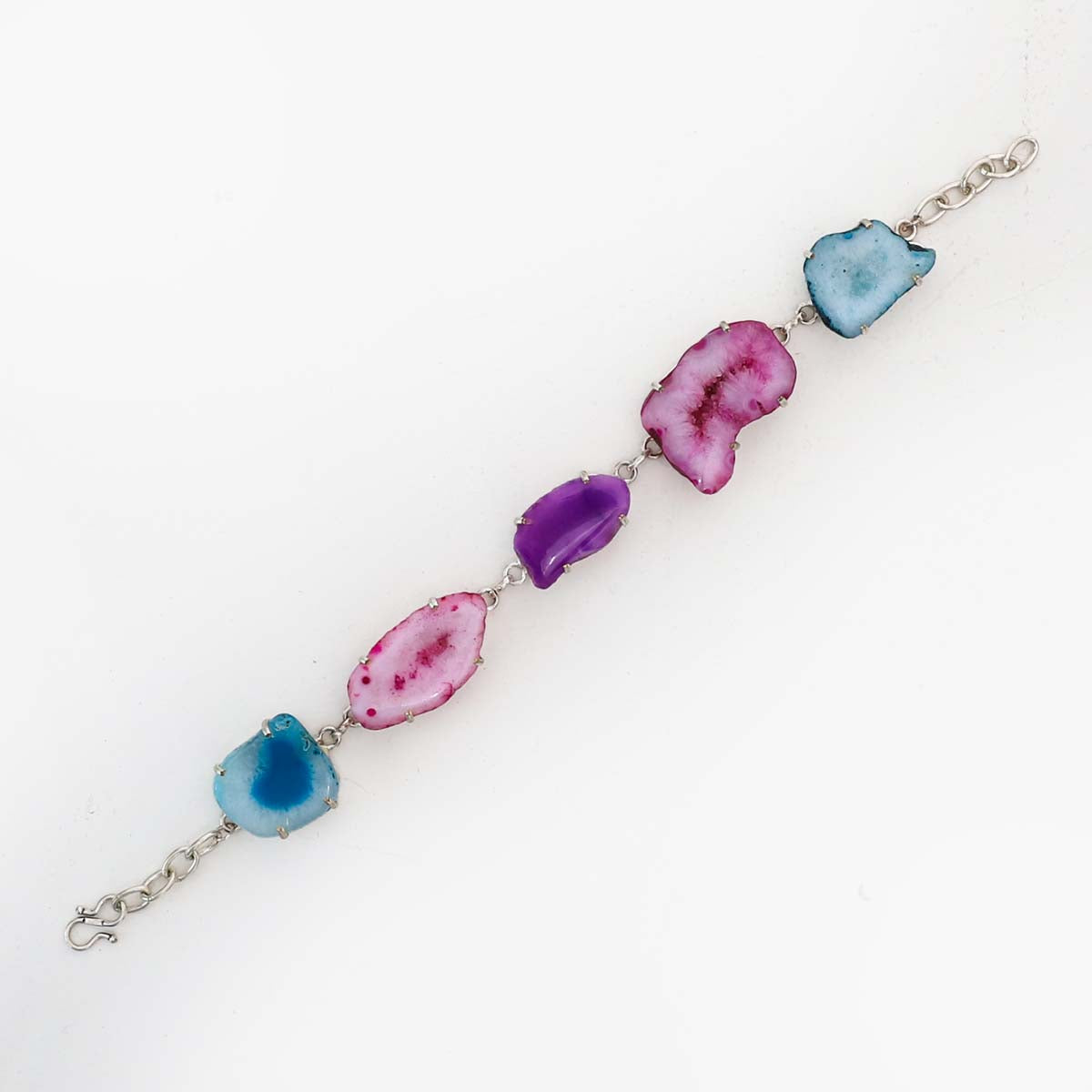 Orchid Cerise Agate Braclet