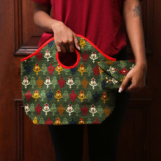 Lamp Motif Bag & Wallet Set