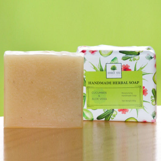 Cucumber &amp; Aloe Vera Herbal Soap