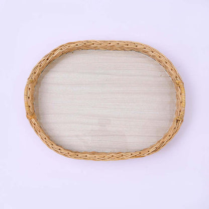 Oval Cane Tray