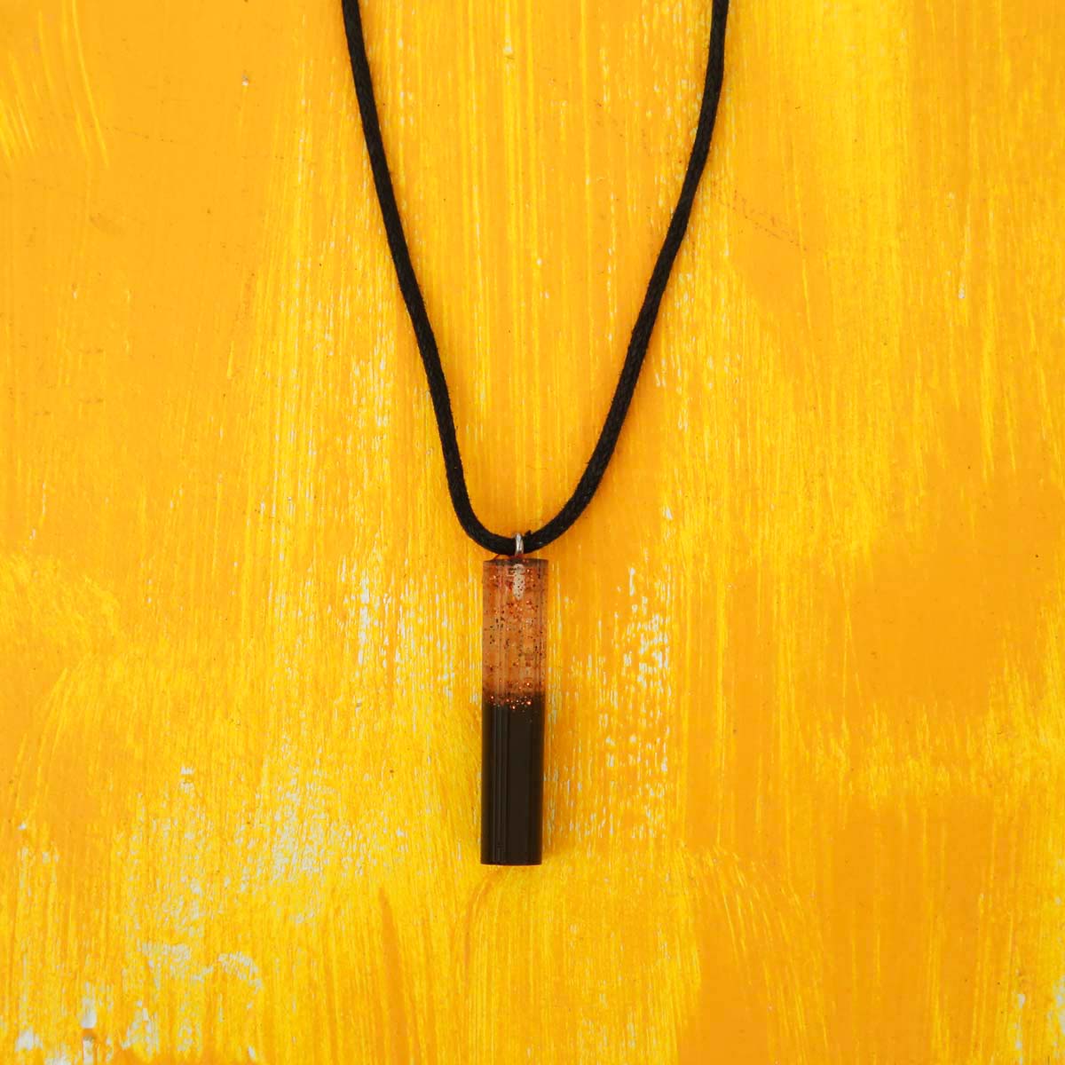 Speckled Resin Necklace