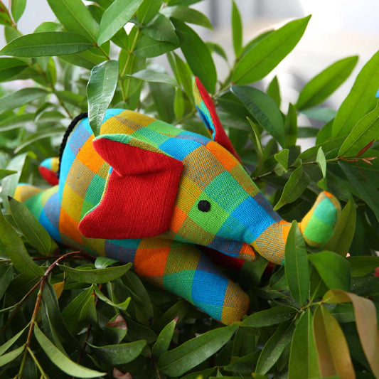 Leaping Ellie Handloom Soft Toy