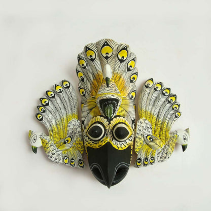 Yellow Gurulu Mayura Mask