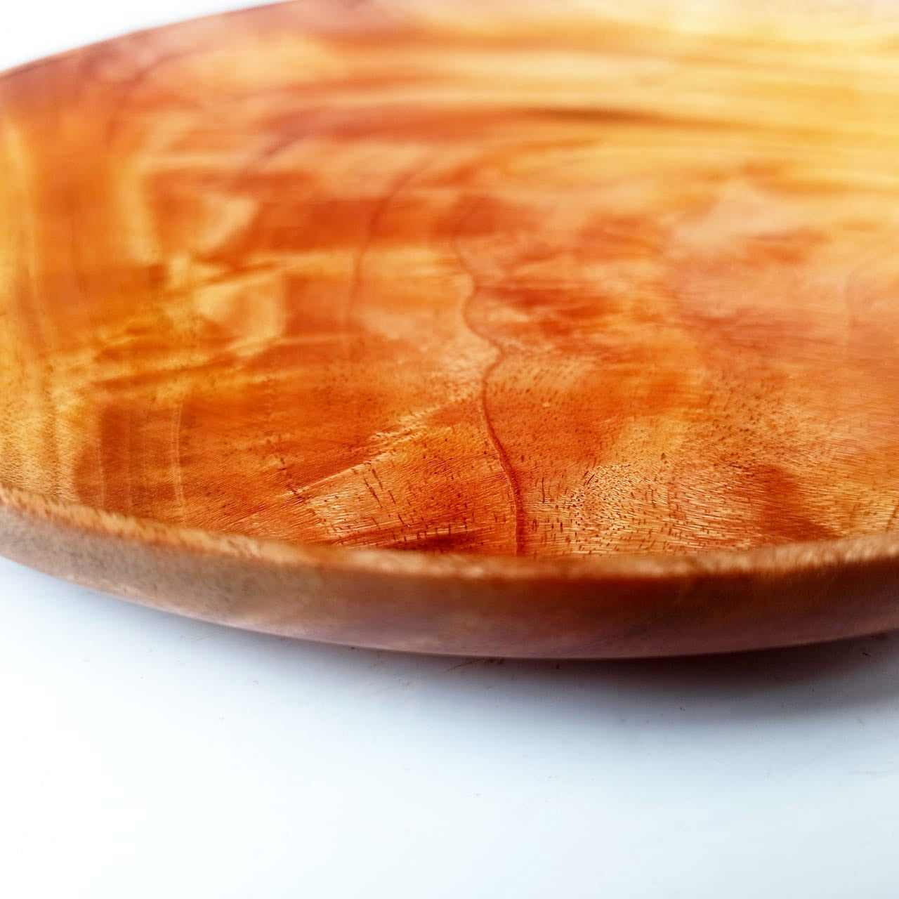 Mahogany Wooden Plate