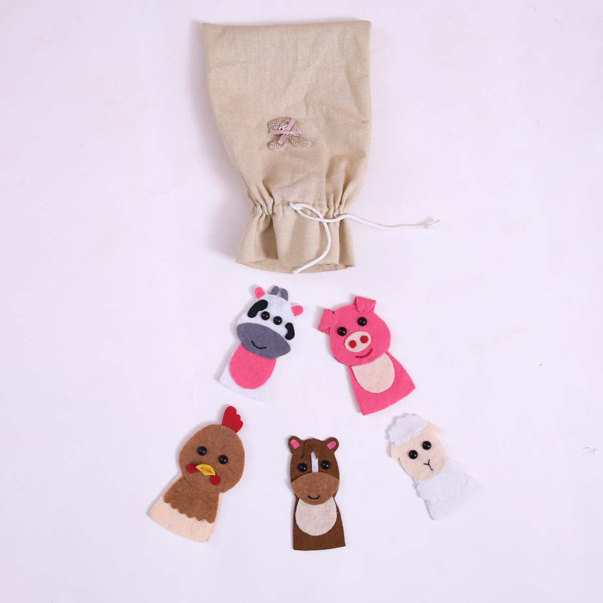 On The Farm Finger Puppet Set