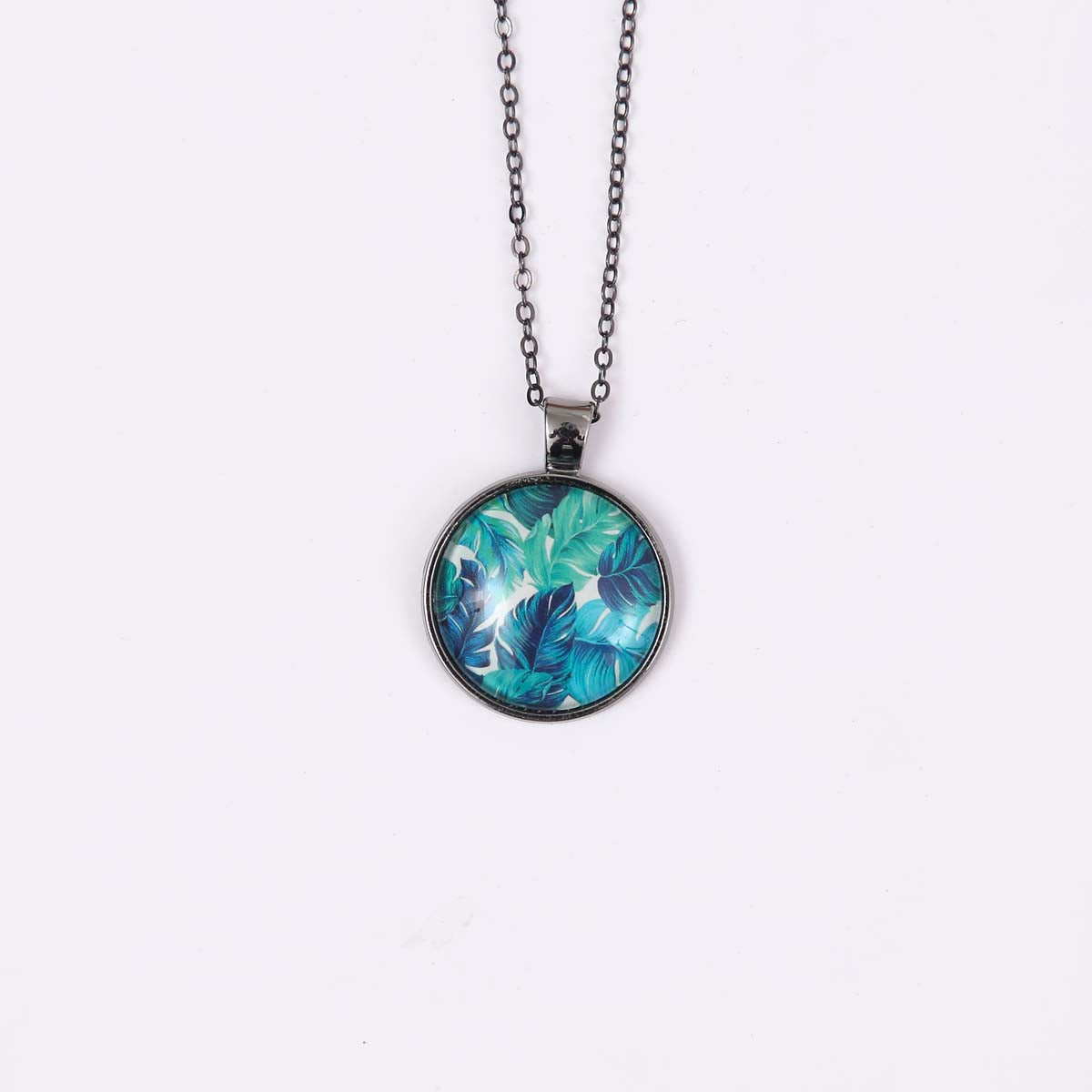 Feather Blue Necklace