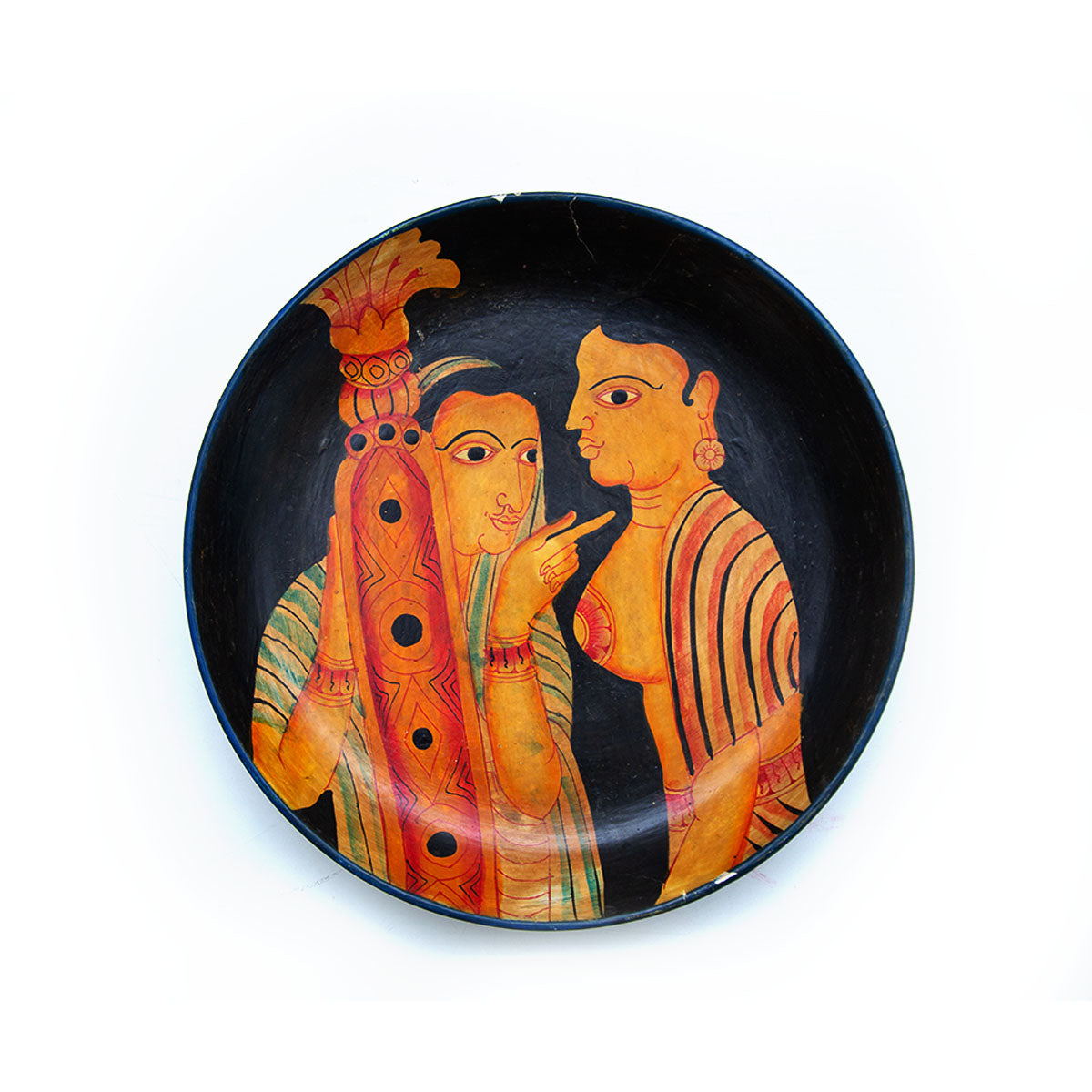 Ladies Wooden Plate