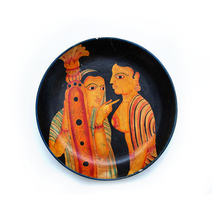 Ladies Wooden Plate