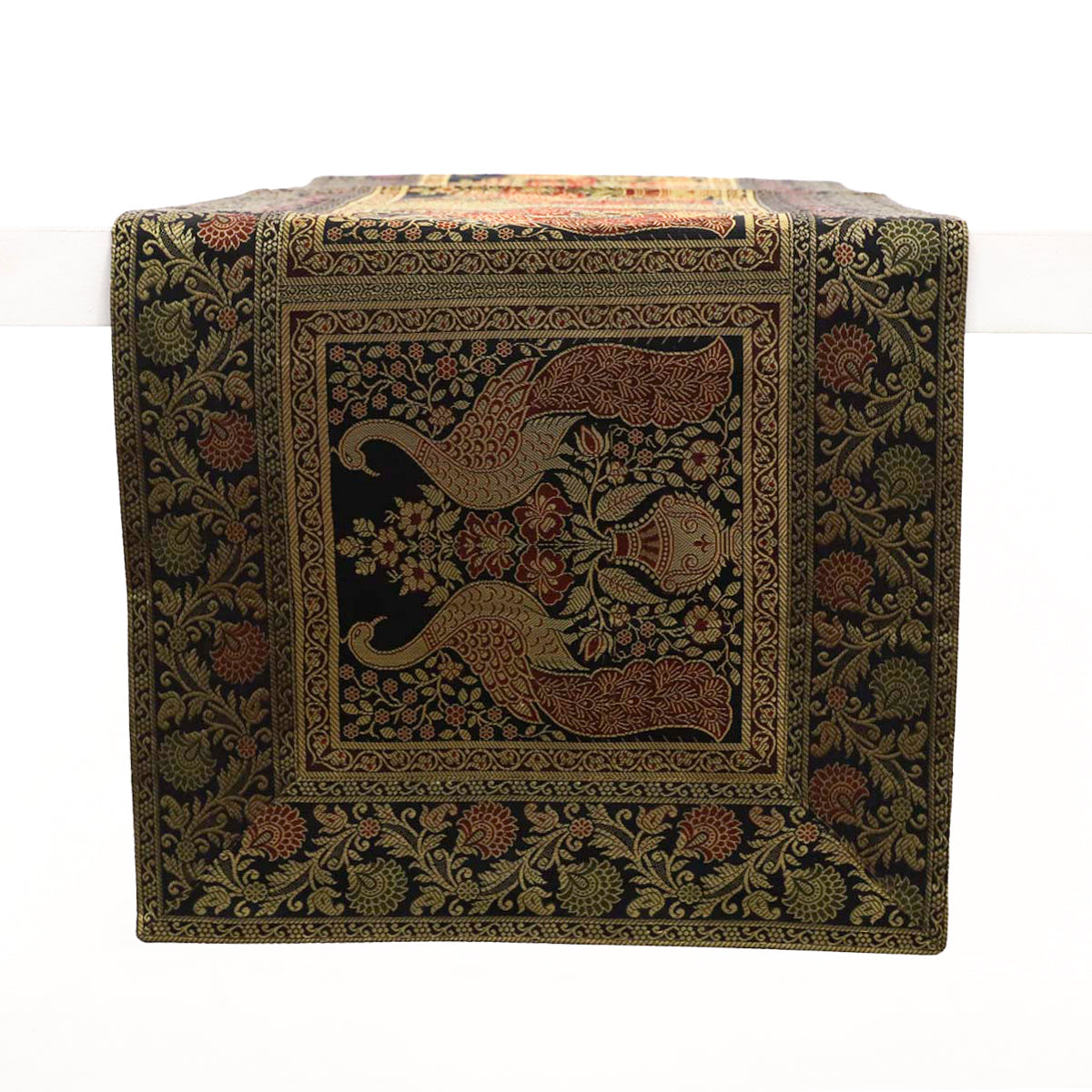 Royal Motif Silk Table Runner