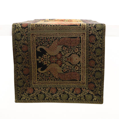 Royal Motif Silk Table Runner