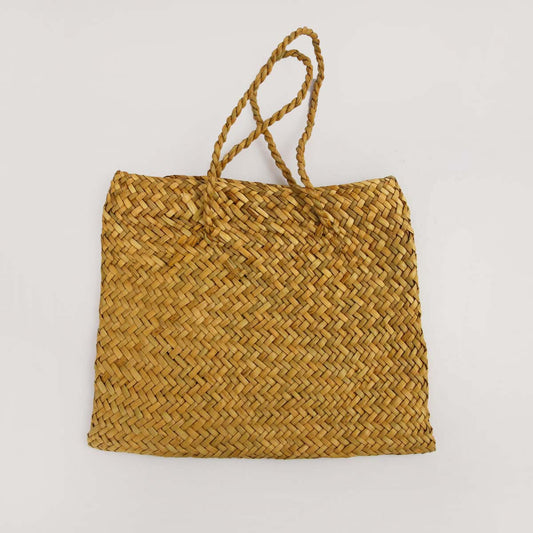 Natural Reed File Bag