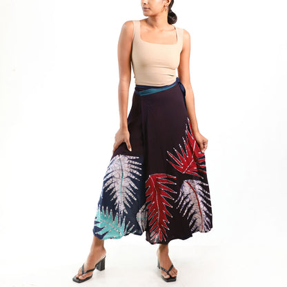 Earthy Bloom Batik Skirt