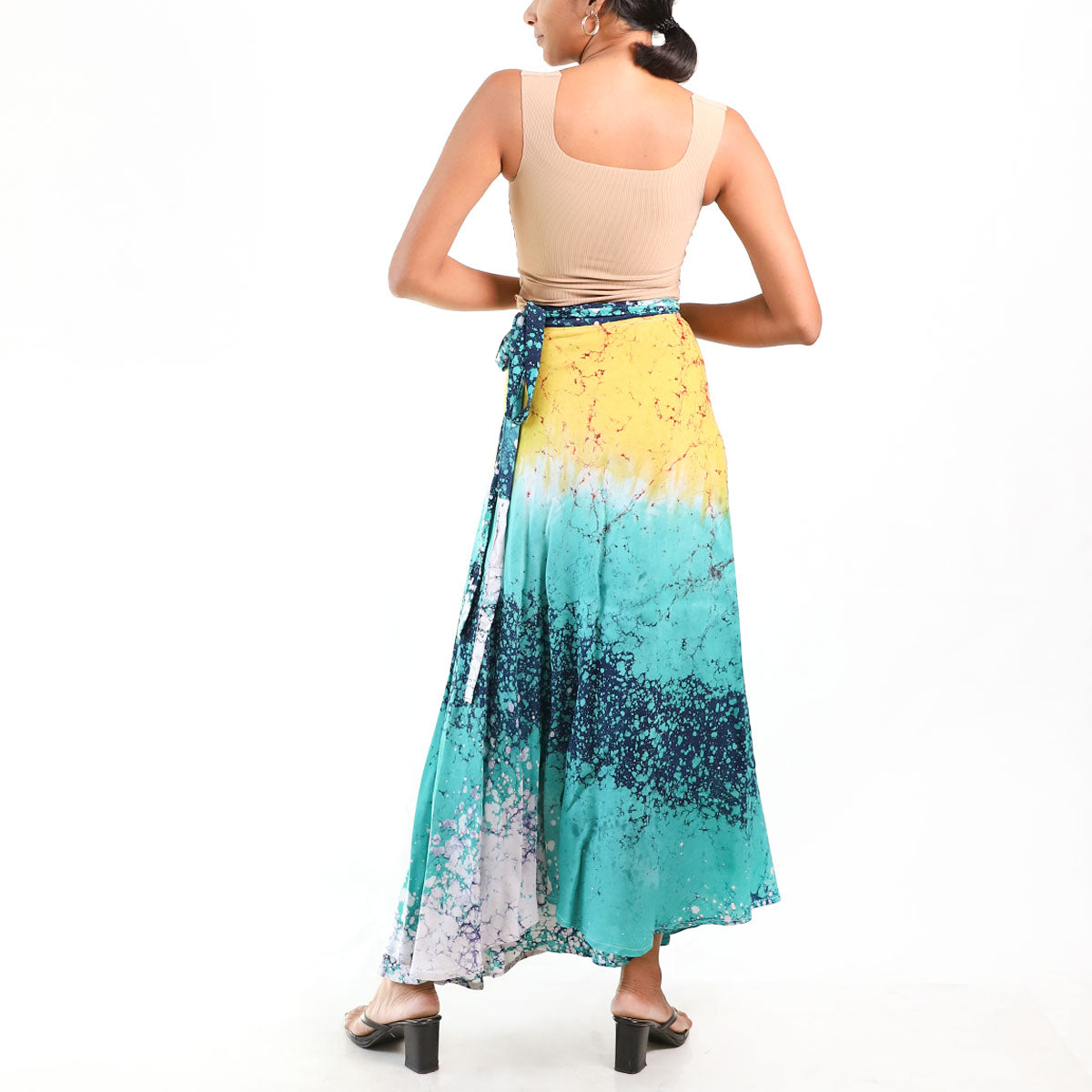 Sunset Splash Batik Skirt