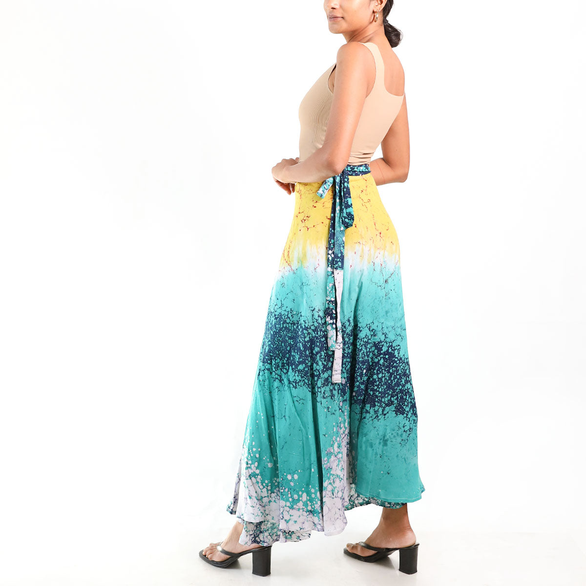 Sunset Splash Batik Skirt