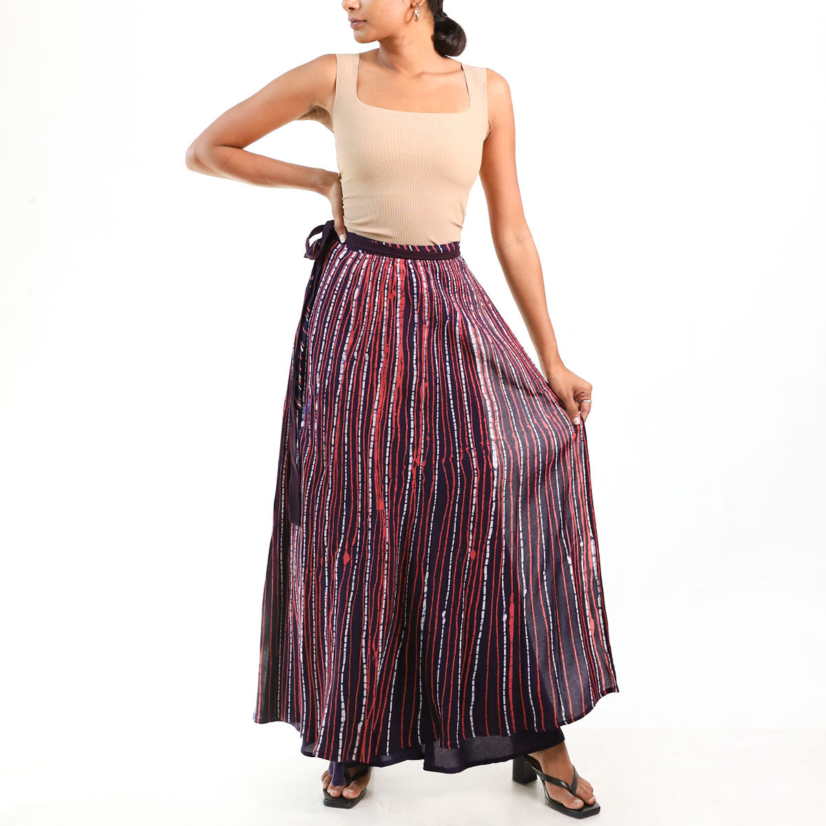 Crimson Tide Batik Skirt