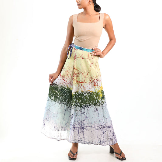 Meadow Glow Batik Skirt
