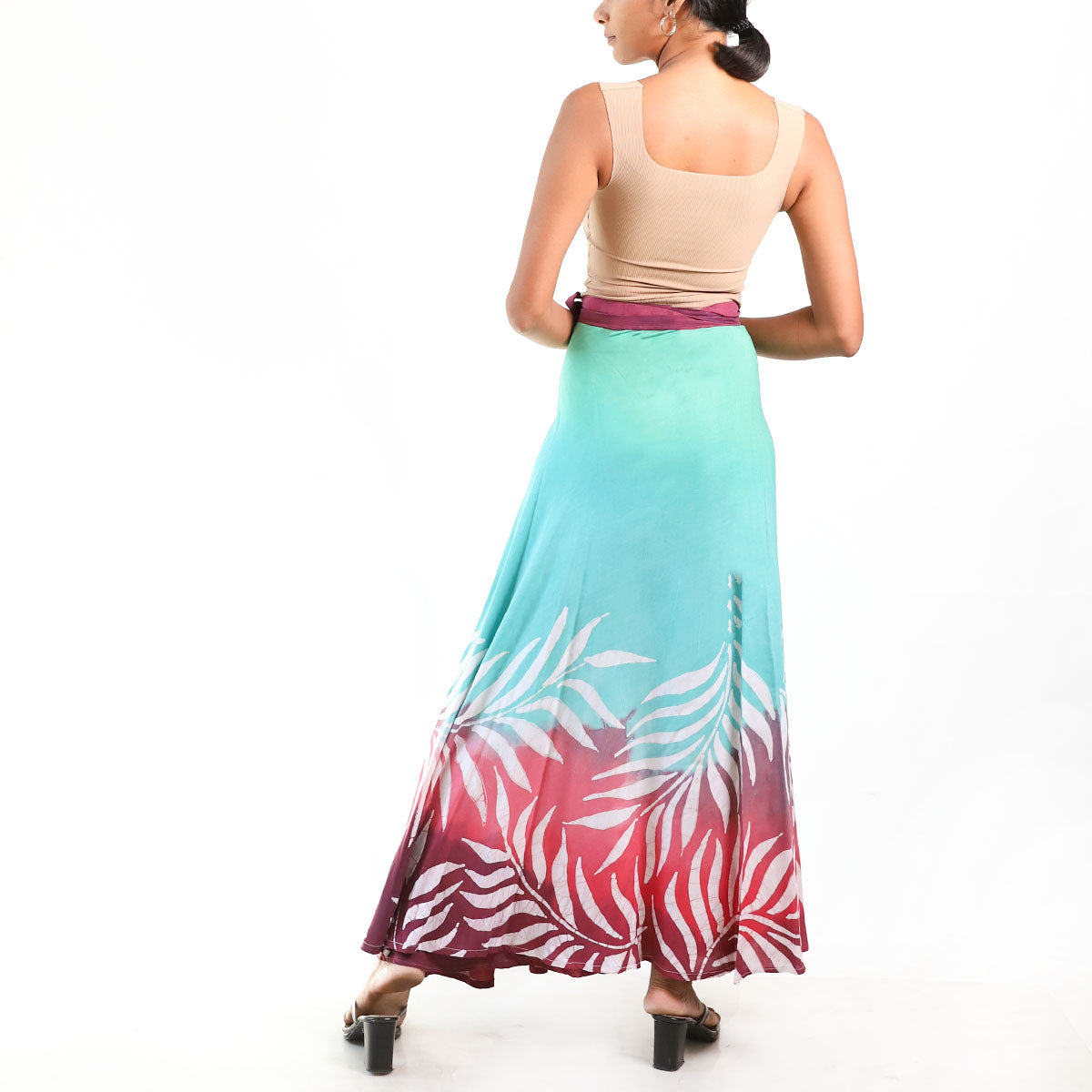 Tropical Haze Batik Skirt