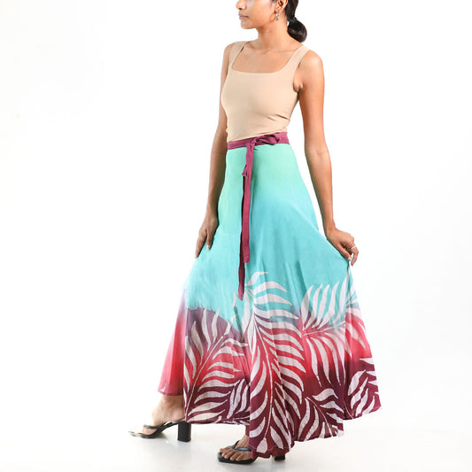 Tropical Haze Batik Skirt